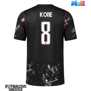 Kanada Ismael Kone #8 Venkovní Dres MS 2026 Krátký Rukáv Kanada Ismael Kone #8 Venkovní Dres MS 2026 Krátký Rukáv